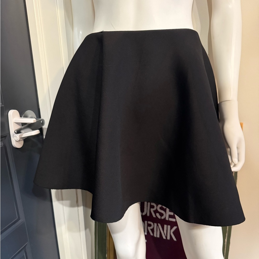 Elegant Black Scuba Women's Skirt (no brand)